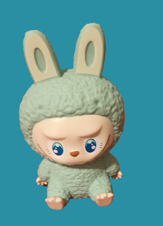 Blue Labubu Money Bank